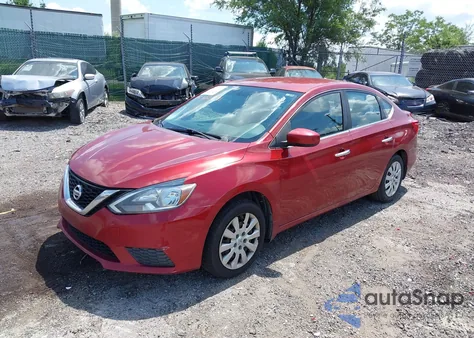 2016 Nissan Sentra Sv from USA, damaged, VIN 3N1AB7AP7GY222928